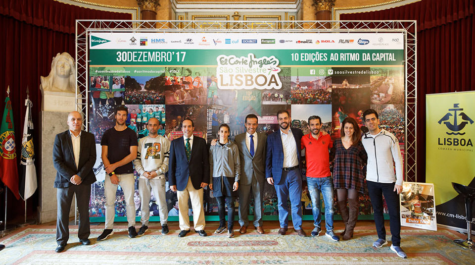 Conferência de imprensa El Corte Inglés São Silvestre de Lisboa